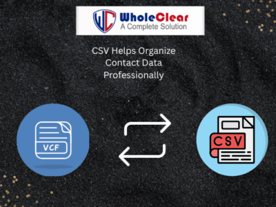 CSV Helps Organize Contact Data Professionally