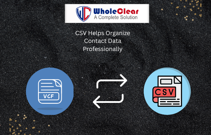 CSV Helps Organize Contact Data Professionally