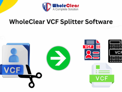 WholeClear Power vCard Splitter for Smooth Data Workflow